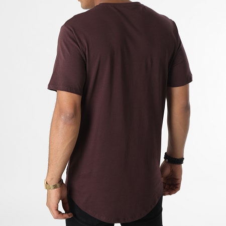 Only And Sons - Tee Shirt Oversize Matt Life Bordeaux