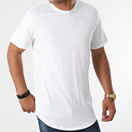 Only and Sons - Tee Shirt Oversize Matt Life Blanc
