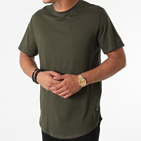 Only And Sons - Tee Shirt Oversize Matt Life Vert Kaki