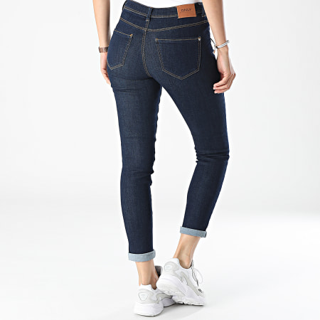 Only - Jeans skinny da donna Wauw Life Raw Blu