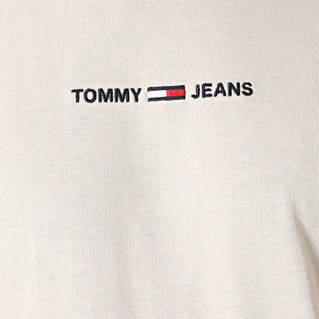 Tommy Jeans - Tee Shirt Small Text 9701 Beige