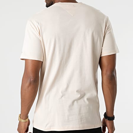 Tommy Jeans - Tee Shirt Small Text 9701 Beige