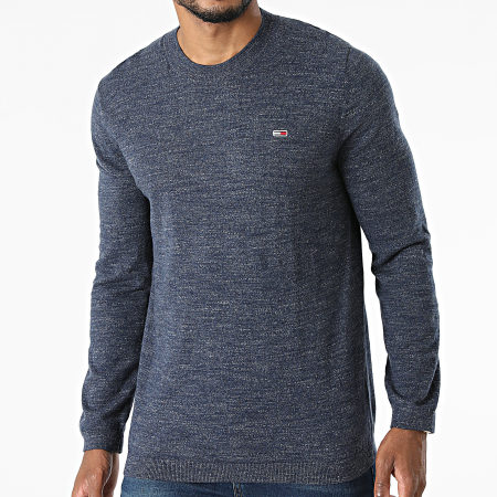 Tommy Jeans - Grindle 0920 Maglione a coste blu navy Heather