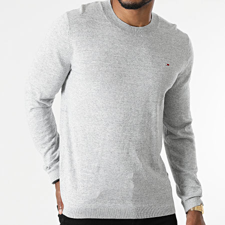 Tommy Jeans - Grindle 0920 Maglione a coste grigio erica