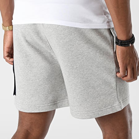 Tommy Jeans - Pantalón corto de jogging en mezcla de tejidos 0960 Gris jaspeado