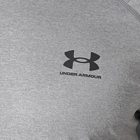 Under Armour - Tee Shirt Compression 1361683 Gris Chiné