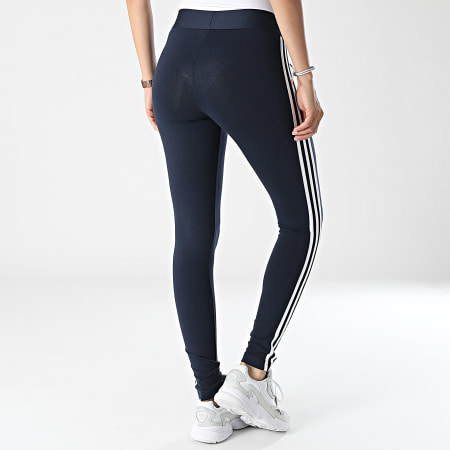 Adidas Sportswear - Legging Femme A Bandes H07771 Bleu Marine