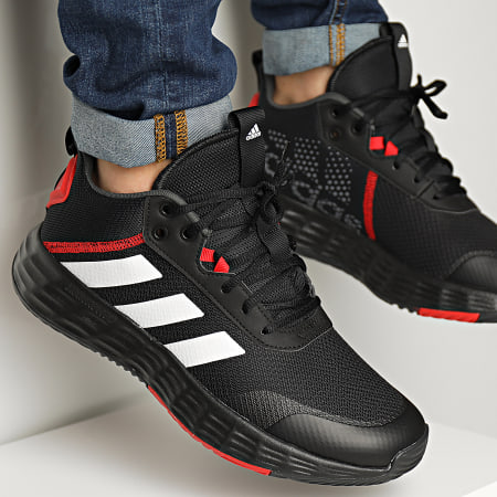 Adidas Sportswear - Baskets Own The Game 2 H00471 Core Black Red