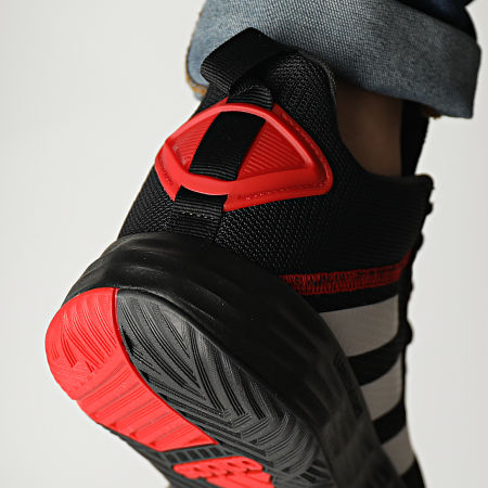 Adidas Sportswear - Sneakers Own The Game 2 H00471 Core Black Red