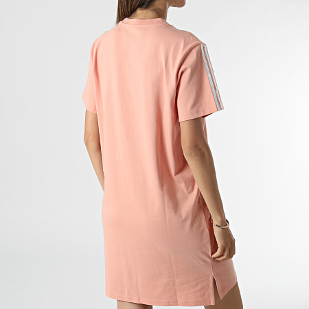 Adidas Sportswear - Robe Tee Shirt Femme A Bandes H10236 Rose