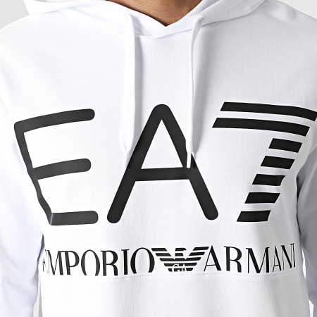 EA7 Emporio Armani - Sweat Capuche 6KPM69-PJBWZ Blanc