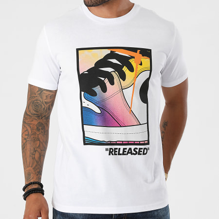 Luxury Lovers - Camiseta Colores Liberados Blanco