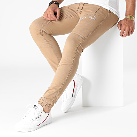 Project X Paris - Jogger Pant Super Skinny Jeans TP21044 Camel