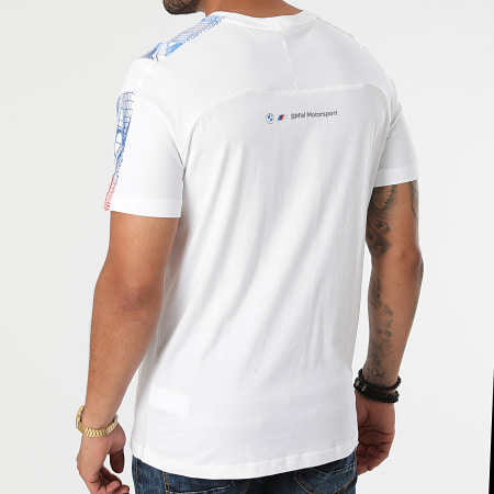 Puma - Tee Shirt BMW Motorsport 531183 Blanc
