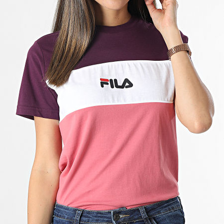 T shirt outlet fila tricolore