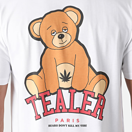 Tealer - Tee Shirt Tealer Bear Blanc