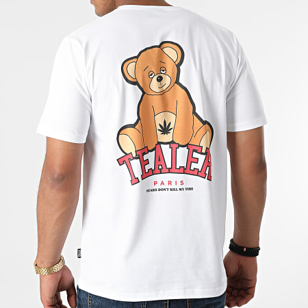 Tealer - Tee Shirt Tealer Bear Blanc