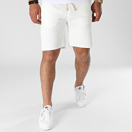 2Y Premium - SH-6050 Pantaloncini da jogging bianchi