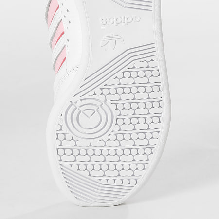 Adidas Originals - Baskets Femme Continental 80 Stripes S42625 Cloud White Clear Pink Hazy Rose