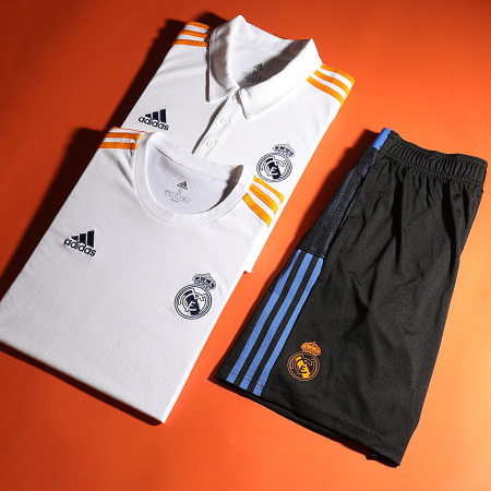 Adidas Sportswear - Short Jogging A Bandes Real Madrid GR4315 Noir