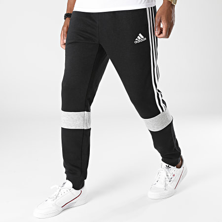 Adidas Performance - Pantalon Jogging A Bandes Essentials Colorblock GV5245 Noir