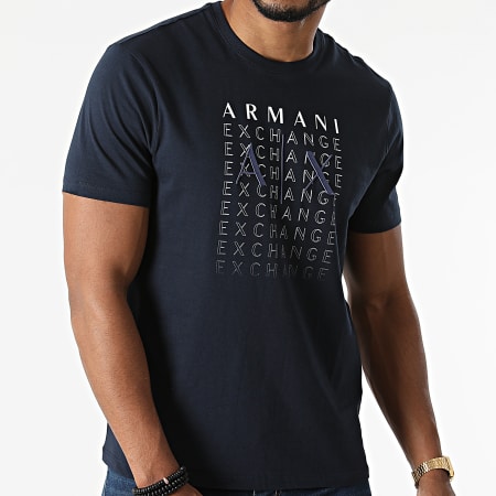 Armani Exchange - Tee Shirt 6KZTBW-ZJV5Z Bleu Marine