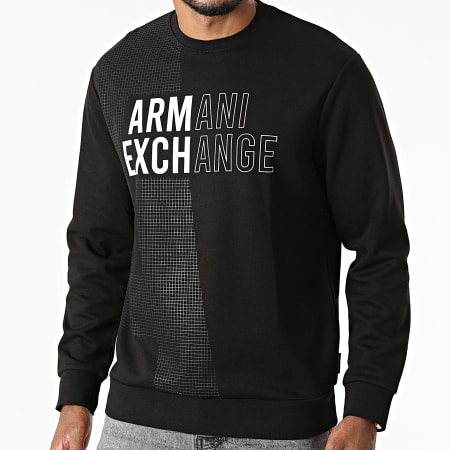Armani Exchange - Sweat Crewneck 6KZMFA-ZJY1Z Noir