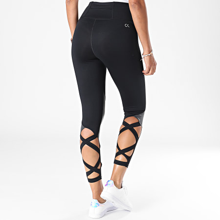 Calvin Klein Jeans - Legging De Sport Femme 00GWT1L661 Noir