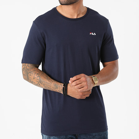 Fila - Tee Shirt Edgar 689111 Bleu Marine