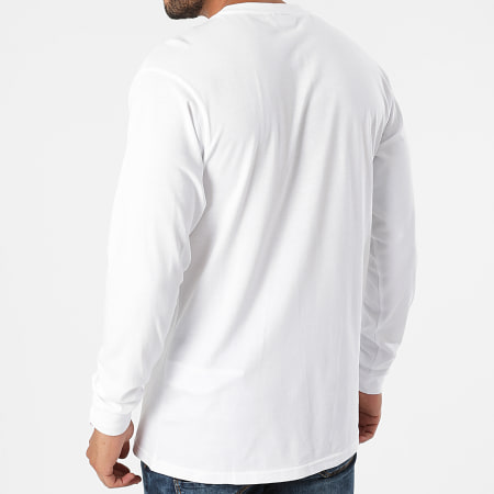 Fila - Tee Shirt Manches Longues Edric 689112 Blanc
