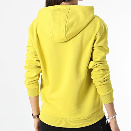 Sudadera fila top amarilla mujer