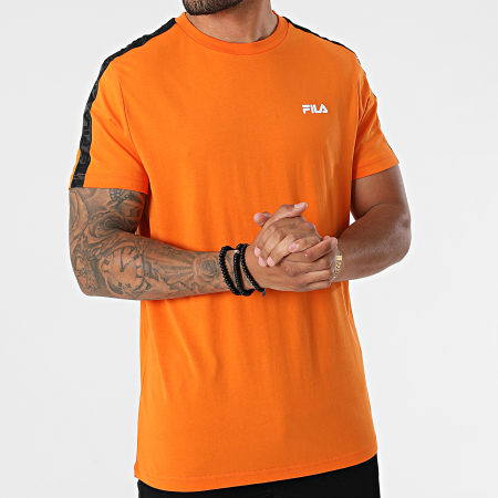 Fila - Tee Shirt A Bandes Nam 689137 Orange