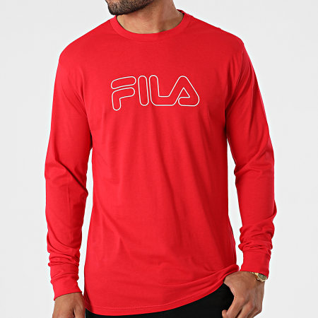 Fila - Tee Shirt Manches Longues Laurus 683210 Rouge