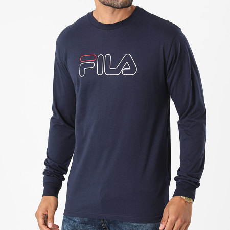 Fila - Tee Shirt Manches Longues Laurus 683210 Bleu Marine