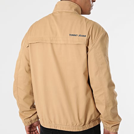 Tommy Jeans Veste Zippée Modern Harrington 0965 Camel Clair