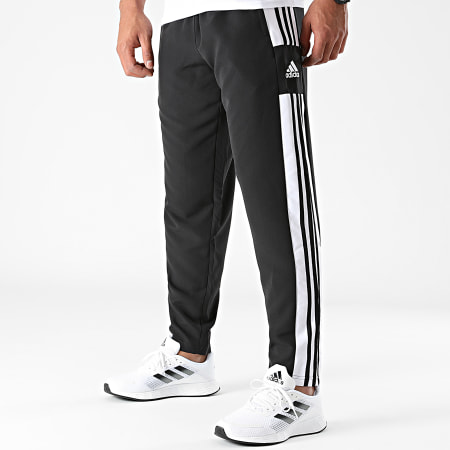 Adidas Sportswear - Pantalon Jogging A Bandes Squadra 21 Presentation GT8795 Noir