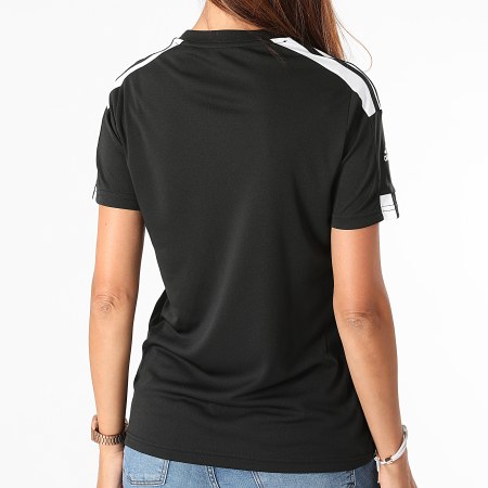 adidas - Tee Shirt Femme A Bandes GN5757 Noir