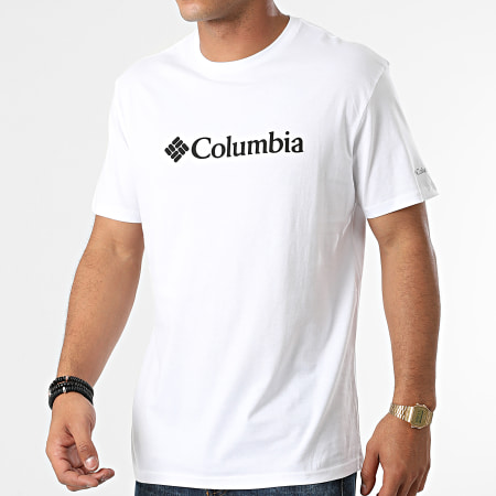 Columbia - Tee Shirt Basic Logo 1680053 Blanc