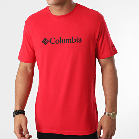 Columbia - Tee Shirt Basic Logo 1680053 Rouge