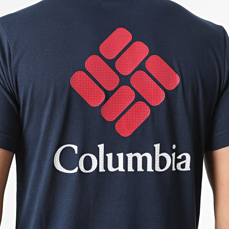 Columbia - Tee Shirt Maxtrail Logo 1883433 Bleu Marine