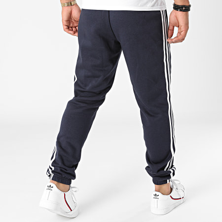 Adidas Performance - Pantalon Jogging A Bandes 3 Stripes H12250 Bleu Marine