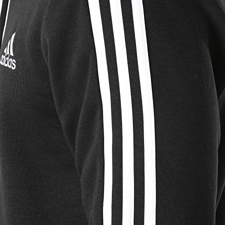 Adidas Sportswear - Sweat Capuche A Bandes GK9581 Noir