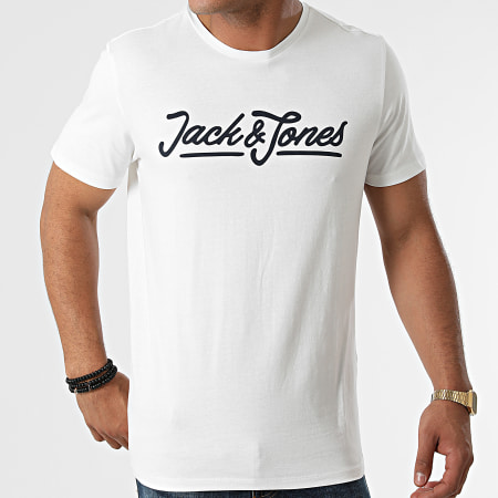 Jack And Jones - Tee Shirt Carlo Blanc