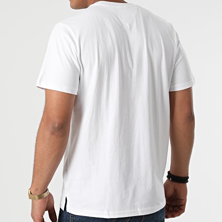 Tommy Jeans - Tee Shirt Poche Contrast Pocket 0953 Blanc