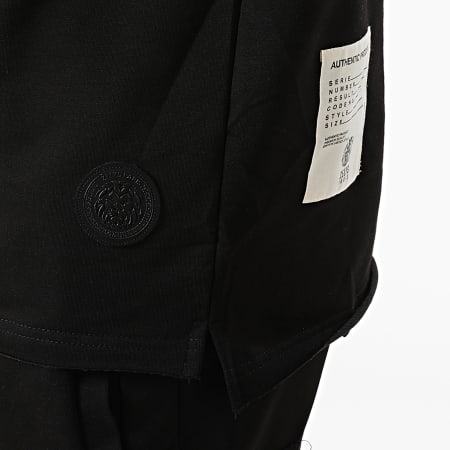Zelys Paris - Pantaloncini da jogging oversize - Set di camicie nere