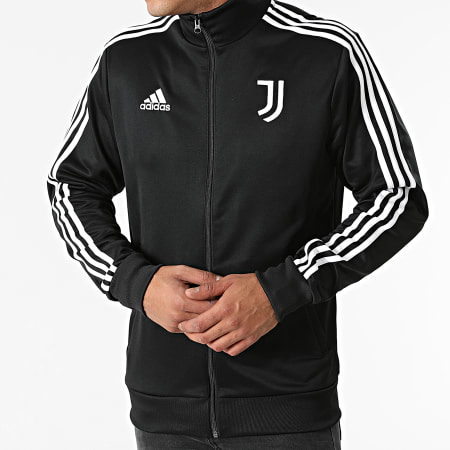 adidas - Veste Zippée A Bandes Juventus GR2929 Noir