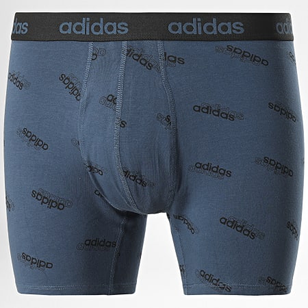 Adidas Sportswear - Lot De 2 Boxers H35742 Noir Bleu