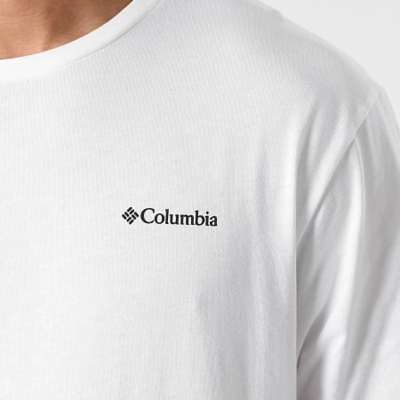 Columbia - North Cascades Maglietta a maniche lunghe 1834021 Bianco
