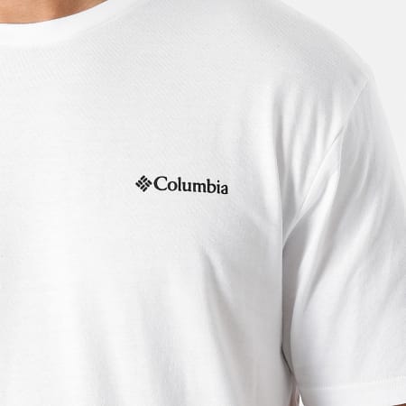 Columbia - Tee Shirt North Cascades 1834041 Blanc Marron