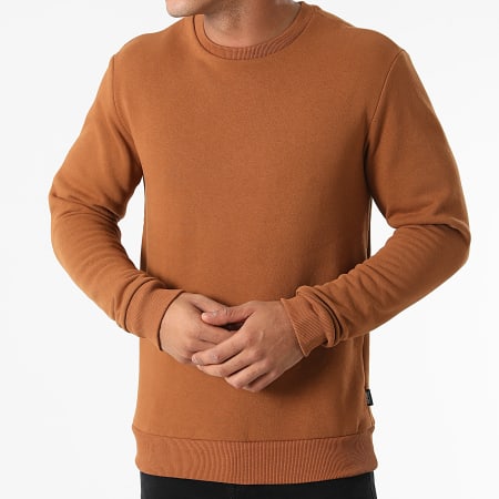Only And Sons - Sweat Crewneck Ceres Marron